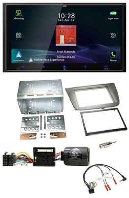 JVC USB Bluetooth 2DIN DAB Lenkrad Autoradio für Seat Altea Altea XL Toledo anth - Bild 1 von 4