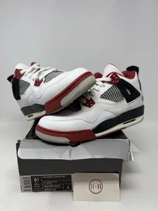 Nike Air Jordan 4 Retro Gs Mars Blackmon 2006 Size 6.5Y Authentic Used Rare Aj4  - Bild 1 von 10