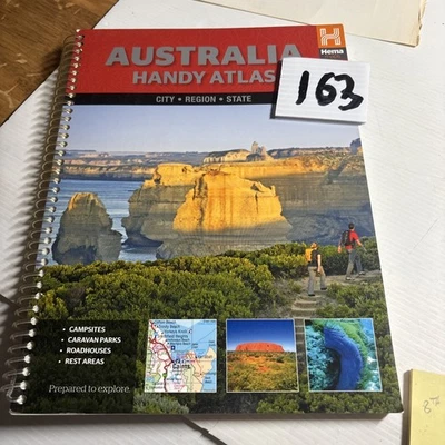 Australia handy atlas. Spiral bound 10th edition. Hema Maps - Image 1 of 4