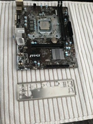 H110M PRO-VD + INTEL CELERON  G3900 PROCESSOR - image 1 of 4