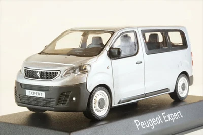 Furgoneta Norev 1/43 Peugeot Expert 2016 aluminio plata modelo diecast 479866 Foto 1 de 2