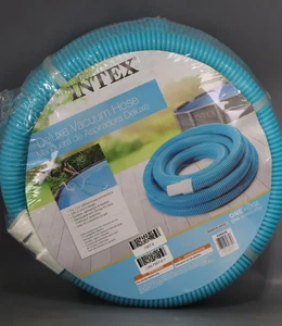 Intex 29083E N/AA Spiral Hose for Pool Filters, 1.5in X 25ft,  Color, Blue - Picture 1 of 4