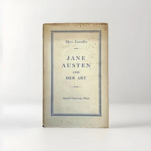 1958: JANE AUSTEN AND HER ART By Mary Lascelles Vintage HB Book With Dust Jacket - Picture 1 of 17