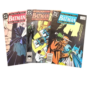 (Many Deaths of) Batman #433 434 435 Parts 1 2 3 F/VF DC 1989 -Buy 5 Get 1 FREE - Picture 1 of 8
