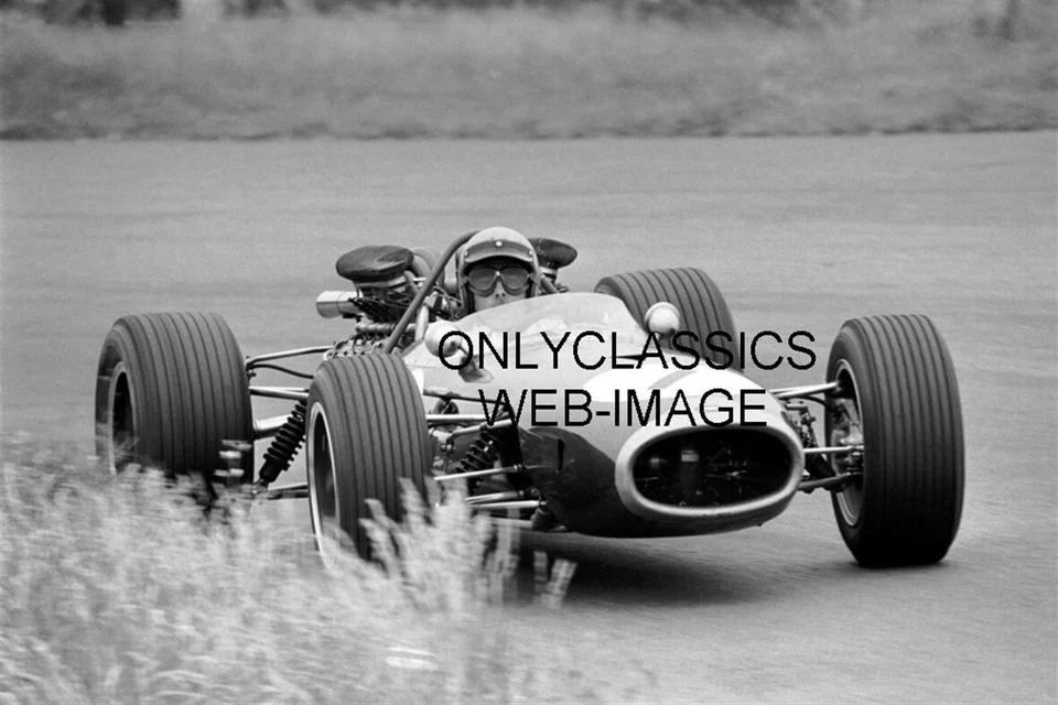 1967 Jack Brabham BT19 Dutch Grand Prix Zandvoort Formula One Auto Racing Photo - Image 1 of 1