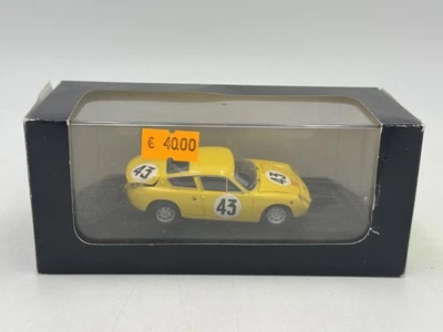 DIE CAST 1/43 " ABARTH 1300 SIMCA LM '62 GIALLO N. 43 " PI 88 PINKO - Immagine 1 di 2