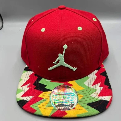 Gorra Air Jordan para hombre roja liebre Space Jam bordada Jumpman gorra trasera a presión Foto 1 de 4