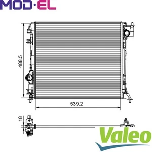 RADIATOR ENGINE COOLING 735625 FOR RENAULT KADJAR NISSAN QASHQAI/II/SUV 1.5L - Picture 1 of 6