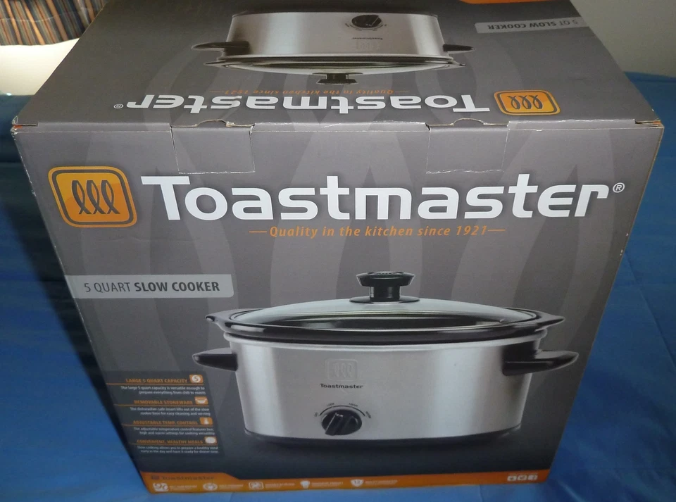 Toastmaster 5 Quart Slow Cooker Model TM-503SC - New-In-Box - Image 1 of 4
