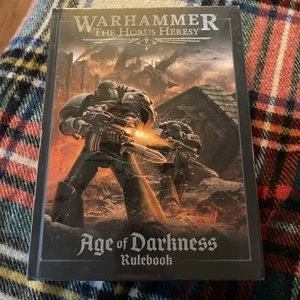 Warhammer 40,000 40k The Horus Heresy Age of Darkness Rulebook Sealed - Picture 1 of 3