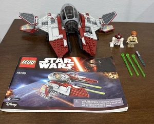 LEGO Star Wars #75135 Obi-Wan's Jedi Interceptor 100% Complete w/Manual, Minifgs - Picture 1 of 10