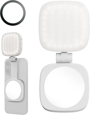 Luz magnética para teléfono SmallRig para selfie para iPhone para Android Vibe P48 blanca Foto 1 de 4