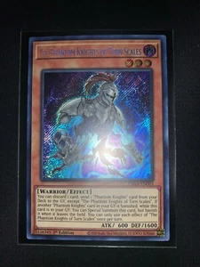 The Phantom Knight of Torn Scales Secret Rare 1st Edition Yugioh Card - Picture 1 of 2