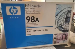 ORIGINAL HP 98A SCHWARZ 92298A TONER LASERJET PATRONE TINTE DRUCK 4,4+ 4M DRFB-8 - Bild 1 von 1