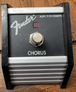 Vintage Fender 1 Button Foot Switch Chorus Free Shipping - Picture 1 of 4