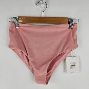 Venroy Bikini Bottom Womens Size Small Pink Terry Towel Full Brief Swimwear NWT - Picture 1 of 6
