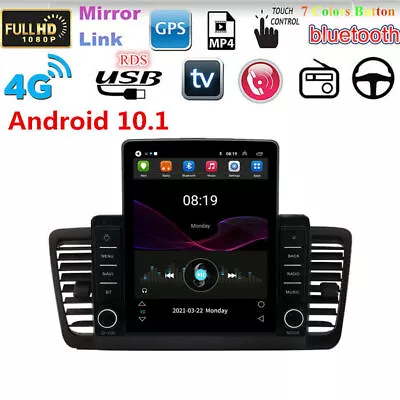 9.5" Android 10.1 Autoradio GPS Nav Player Für Subaru Outback Legacy 2003-2009 - Bild 1 von 4