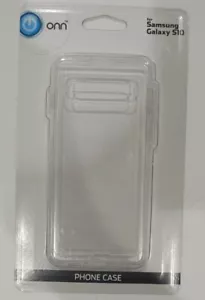 Funda transparente para teléfono celular Onn para Samsung Galaxy S10 ligera delgada nueva sellada - Imagen 1 de 2