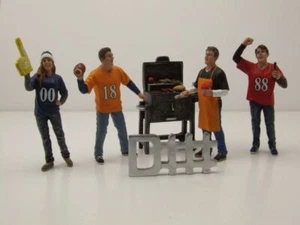 Figuras De Fiesta Tailgate Set 2 Para Modelos 1:18 American Diorama - Imagen 1 de 5