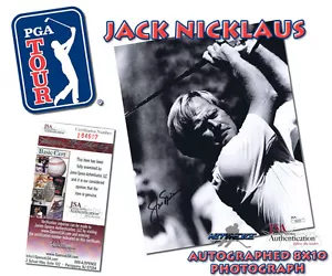 JACK NICKLAUS signed PGA GOLF handsigniert 8x10 FOTO - JSA #I84607 - Bild 1 von 1