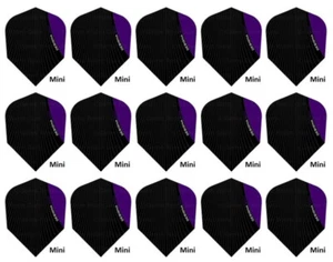 5 Nuevos Juegos DSX 100 Micras Mini Vuelos de Dardos Estándar - Seguimiento de Envíos - Púrpura - Imagen 1 de 2