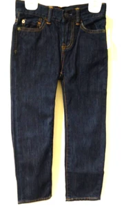 NWT Gap Denim Dark Wash Jeans Boy's Size 5 - Picture 1 of 2