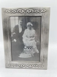 Vintage Black and White Picture Frame – 40’s – 6” x 4” Suitable For 3 1/2 X 5 - Picture 1 of 4