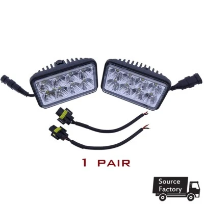 Paquete de 2 luces de respaldo LED 9829523 para New Holland L465 L565 L865 LX465 LX485 LX565 Foto 1 de 4