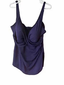 Miraclesuit swimsuit Women’s Size 24-26 Purple Flattering Aurora Wrapped Skirt - Picture 1 of 11