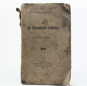 WW1 Il 49 Reggimento Fanteria NOTIZIE STORICHE Civalleri Regio Esercito WW2 - Imagen 1 de 9