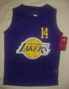 NBA Brand Los Angeles Lakers Jersey Top 4/5, 6/7, 8, 10/12, 14/16 Years New tags - Picture 1 of 2