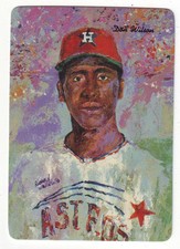 1986 Mother's Cookies Houston Astros DON WILSON #10