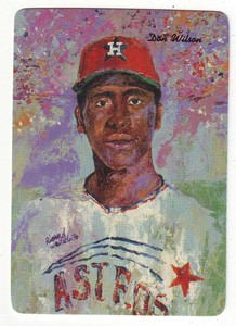 1986 Mother's Cookies Houston Astros DON WILSON #10