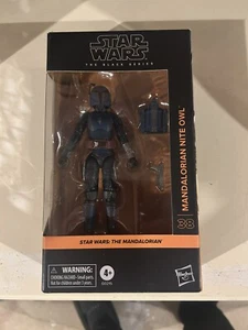 STAR WARS Black Series MANDALORIAN NITE OWL #38 6" Action Figure NEW SEALED!! - Picture 1 of 2