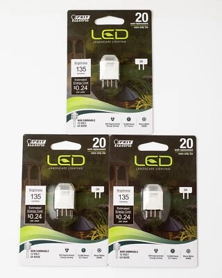 Feit Eléctrico LED 20 Vatios 12 Voltios 135 Lúmenes G4 Base Paisaje Bombilla Cálida con Foto 1 de 2