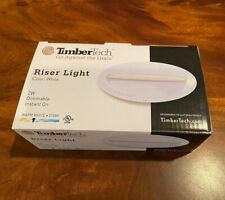 TimberTech Riser Light Color: White; MPN: AZTDLLEDRISERW; UPC: 683531031998