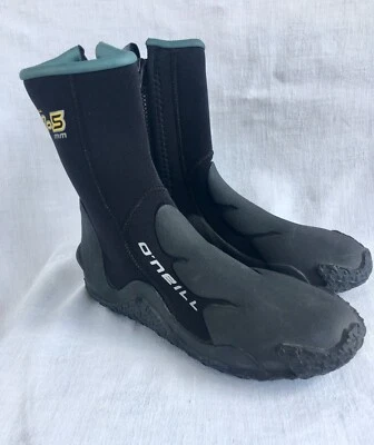 Botas húmedas O'Neill FX-5 Firewall punta redonda cremallera lateral limpias/para mujer talla 8 Foto 1 de 4