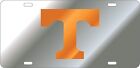 University of Tennessee Laser License Plate - Orange  T  