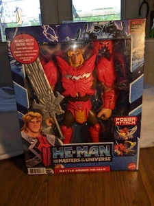 NUEVO 2021 Masters of the Universe 8,5" Netflix armadura de batalla He-Man y espada de poder - Imagen 1 de 7