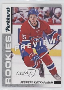 2018-19 Upper Deck Parkhurst Rookies Previews Jesperi Kotkaniemi #PR-4 Rookie RC