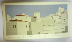 James Harrill, "Schritte in den Himmel" Siebdruck limitierte Auflage von 150, 28" Höhe x 58" Breite Bild - Bild 1 von 6