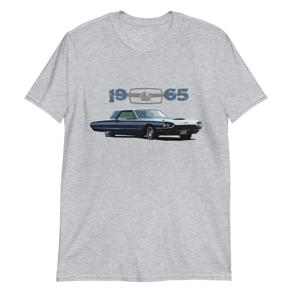 Camiseta Ford Thunderbird 1965 techo rígido coche clásico antiguo manga corta Foto 1 de 1