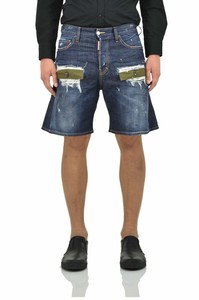 Dsquared2 Blue Denim Shorts for Men for sale | eBay
