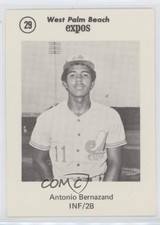 1975 Sussman West Palm Beach Expos Tony Bernazard #29