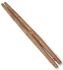 Indian Wooden Rolling Pin Gujarati Chapati Roti Paratha Velan - 44cm Pack Of 2 - Picture 1 of 2