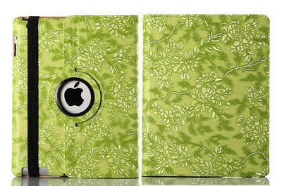 360 Rotating PU Leather Stand Case Cover For APPLE iPad 4 3 2 iPad Mini iPad Air - Image 1 of 4