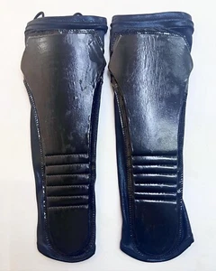 Pro Wrestling Kickpads Nasslook schwarz - Bild 1 von 2