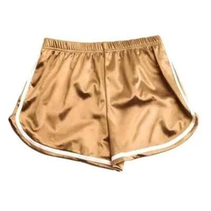 Mujeres Satén Deportivo Informal Correr Ajustado Yoga Damas Pantalones Cortos Calientes Entrenamiento M - Imagen 1 de 2