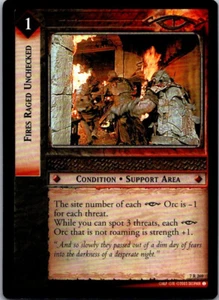 LoTR TCG RotK Return of the King Fires Raged Unchecked 7R269 - Picture 1 of 1