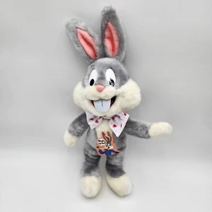 Bugs Bunny Plush 15” Warner Bros Characters Mighty Star 1971 Vintage Original - Picture 1 of 8